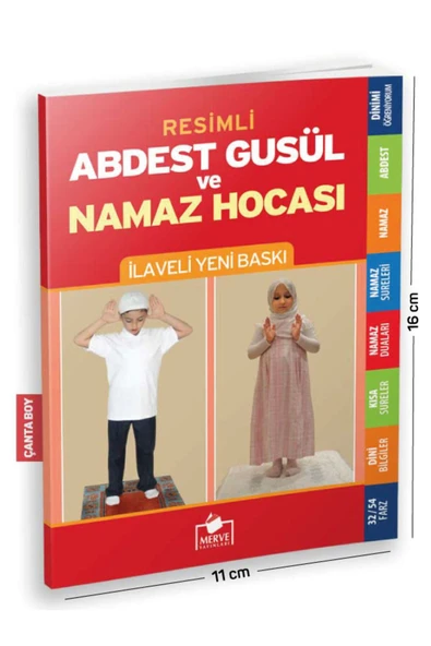 Namaz Hocası Ve Abdest Gusül Resimli ürün görseli 1