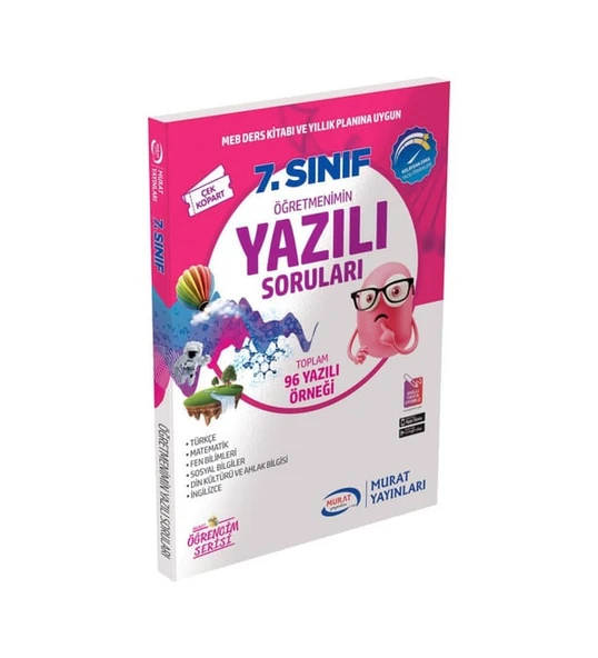7. Sınıf Öğretmenimin Yazılı Soruları Murat Defter ürün görseli 1