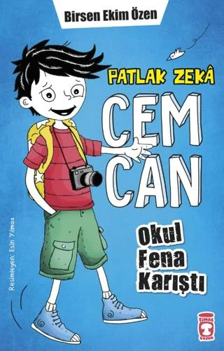 Patlak Zeka Cemcan - Okul Fena Karıştı (fleksi Cilt) ürün görseli 1