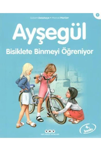 Ayşegül 07- Bisiklete Binmeyi Öğreniyor ürün görseli 1
