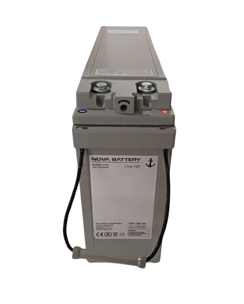 NOVA 12V 150AH MARİN JEL AKÜ (YENİ ÜRETİM) ürün görseli 1