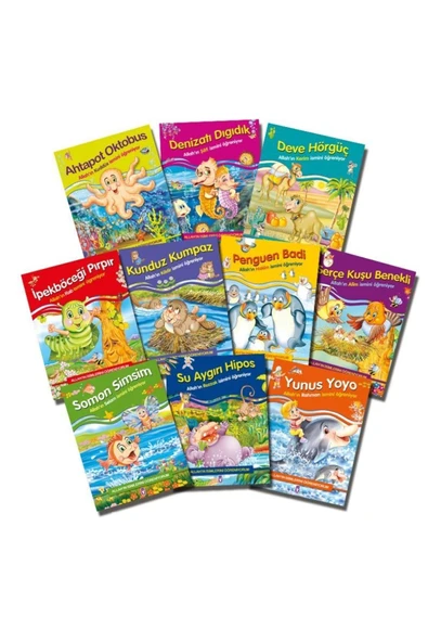 Allahın İsimlerini Öğreniyorum Set 1 10 Kitap ürün görseli 1