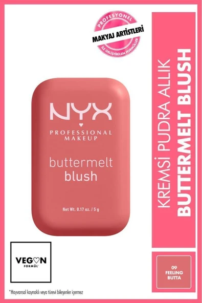Buttermelt Blush Kremsi Pudra Allık - 08 Getting Butta ürün görseli 1