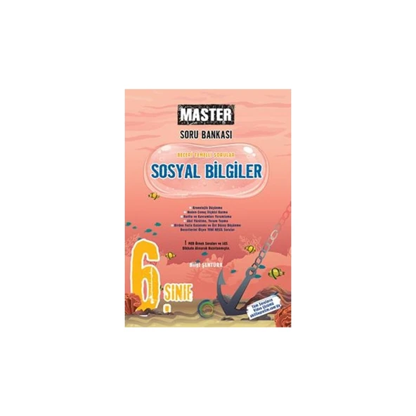 Okyanus Yayınları 6. Sınıf Master Sosyal Bilgiler Soru Bankası ürün görseli 1