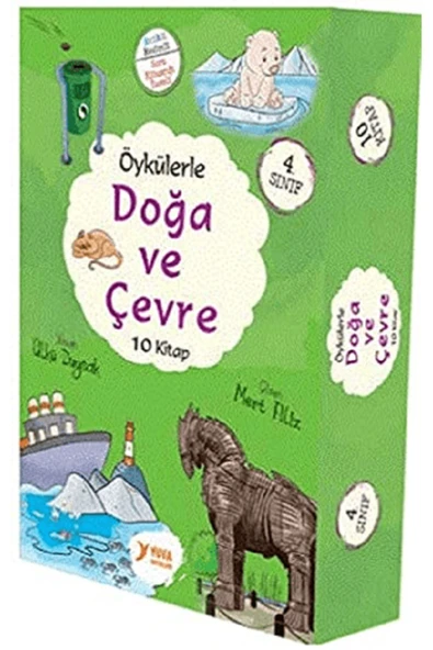 4. Sınıf Öykülerle Doğa Ve Çevre 10 Kitap Kutulu ürün görseli 1
