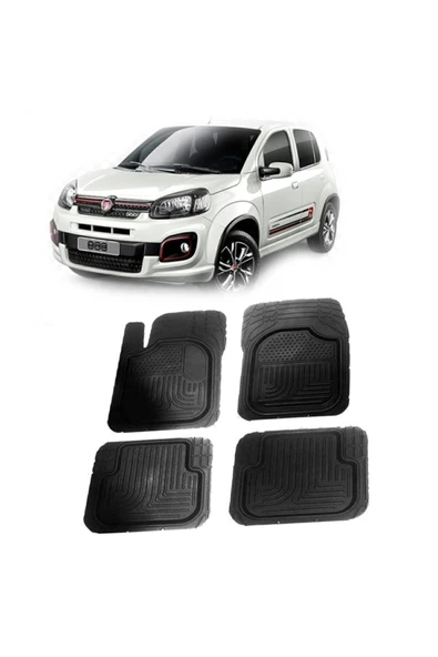 MSK Fiat Uno Uyumlu 3d Havuzlu Oto Araç Paspas Seti 5 Parça - Eco ürün görseli 1
