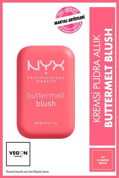 Buttermelt Blush Kremsi Pudra Allık - 08 Getting Butta ürün görseli 1