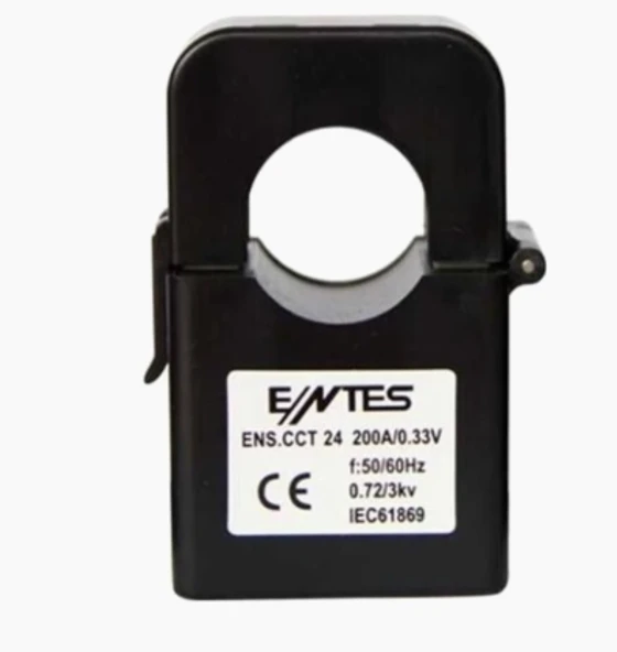 Entes Ens.Cct.24 150 A Clamp Ayrılan Akım Trafosu 150 A 333Mv 24 Mm, M3630 ürün görseli 1