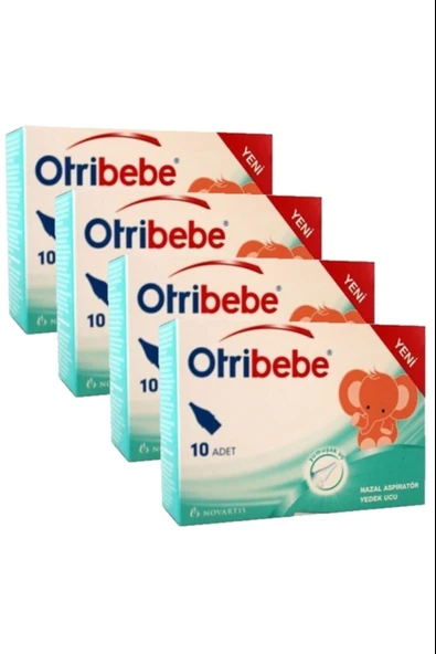 Otribebe Nazal Burun Aspiratörü Yedek Uç 10 Adet 4 Adet ürün görseli 1