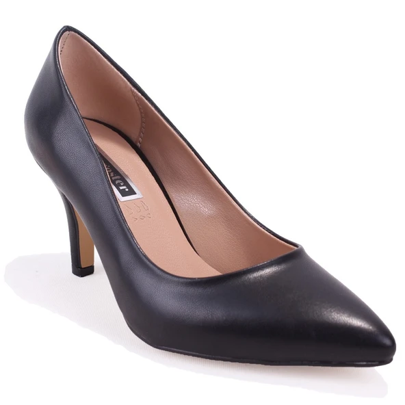 Dagoster DZA07-388412 Siyah Stiletto Topuklu Kadın Ayakkabı ürün görseli 1