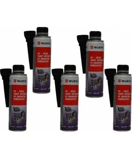 Würth 300 ml 5'li Dizel Enjektör Temizleyici ürün görseli 1