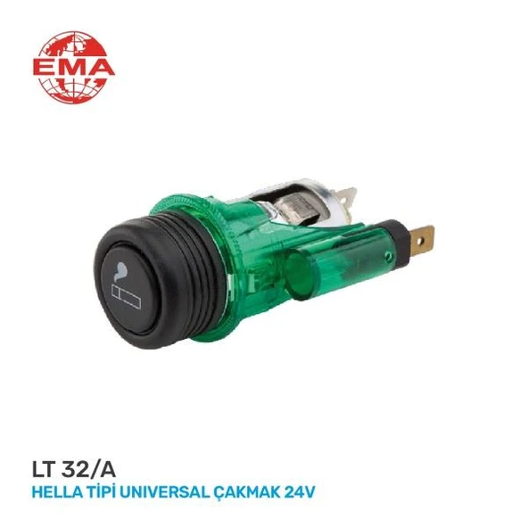 HELLA TİPİ ÜNİVERSAL ÇAKMAK 24V ürün görseli 1