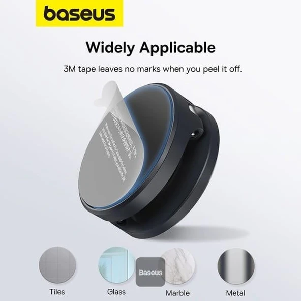 Baseus MagPro MagSafe Foldable Telefon Tutucu-Siyah - Resim 5
