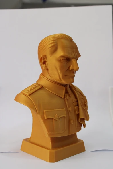 Atatürk Büst 3D - Resim 3