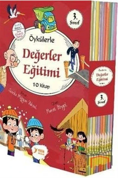 3. Sınıf Öykülerle Değerler Eğitimi 10 Kitap Kutulu ürün görseli 1