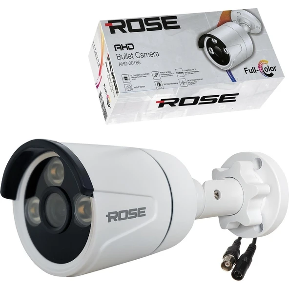 ROSE RS-AHD20185 Bullet Ahd Kamera 2mp Renkli Gece Görüş ürün görseli 1