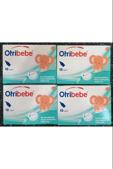 Otribebe Nazal Burun Aspiratörü Yedek Uç 10 Adet 4 Adet ürün görseli 1