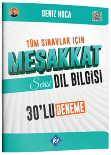 KR Akademi Deniz Hoca Tüm Sınavlar İçin Meşakkat Serisi Dil Bilgisi 30 lu Deneme Sınavı ürün görseli 1