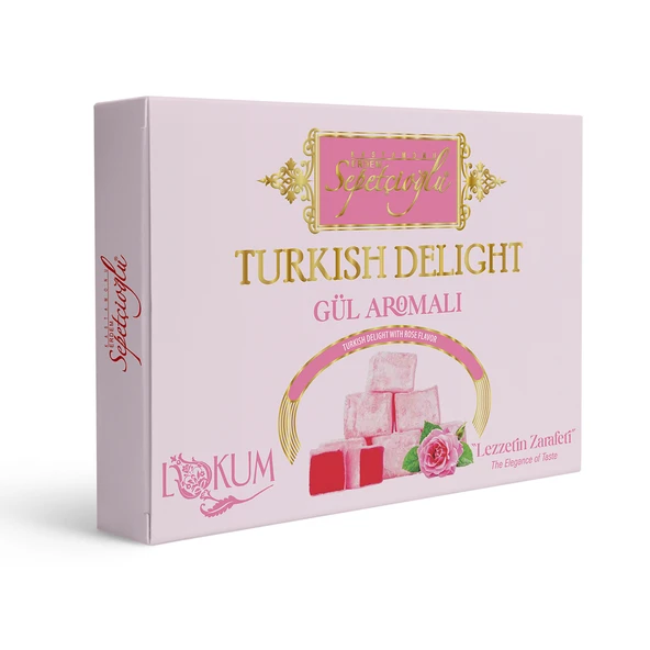 Gül Aromalı Lokum 540G ürün görseli 1
