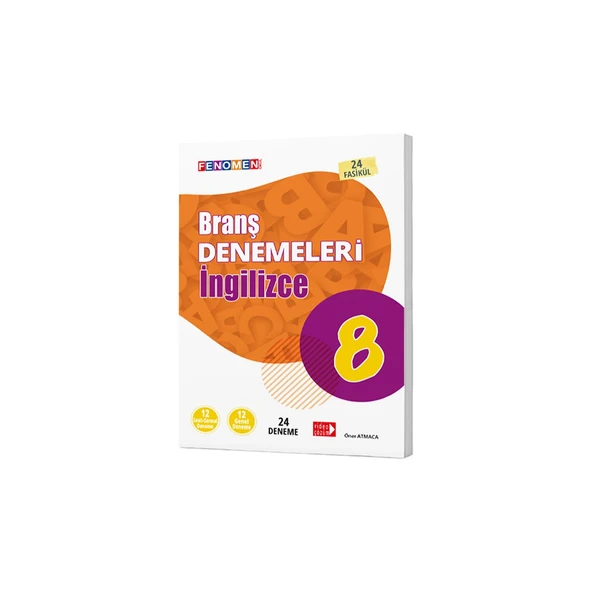 Fenomen Denemeler 8 İngilizce (24 Deneme) ürün görseli 1