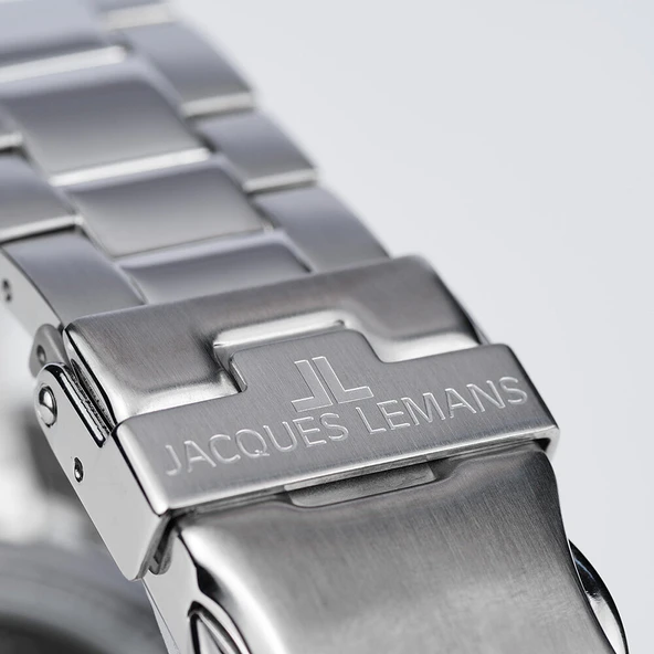 JACQUES LEMANS DERBY AUTOMATIC 1-2087H ERKEK KOL SAATİ - Resim 2