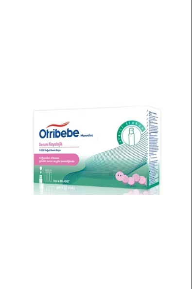 Otribebe Monodoz Serum Fizyolik 5 ml x 20 Flakon ürün görseli 1