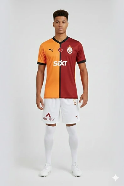 Galatasaray Lisanslı FORMA ve ŞORT Takımı ürün görseli 1