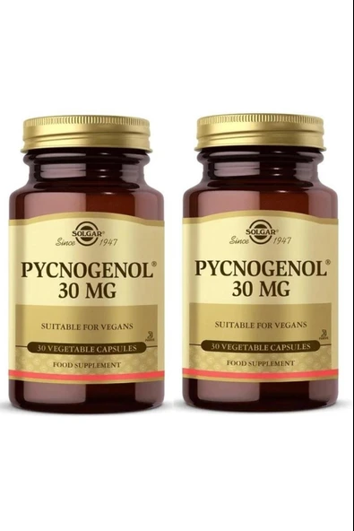 Solgar Pycnogenol 30 Mg 30 Kapsül 2 Adet ürün görseli 1