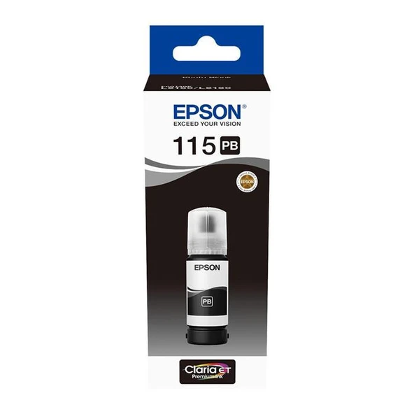 Epson C13T07C14A (115) Pıgment Black Murekkep ürün görseli 1