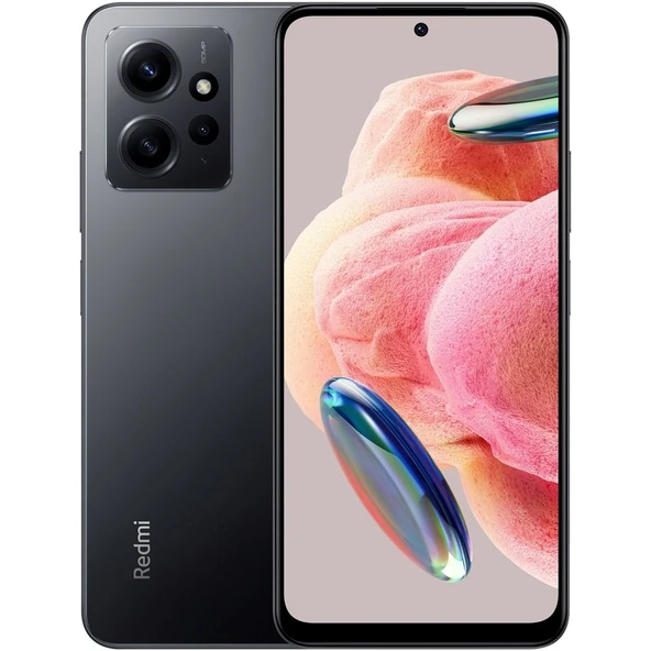 Xiaomi Redmi Note 12 128 8 GB (Xiaomi Türkiye Garantili) Siyah ürün görseli 1