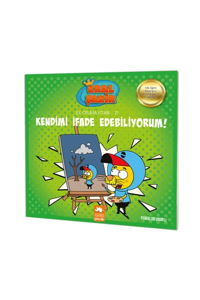 Kendimi İfade Edebiliyorum / Kral Şakir İlk Okuma Kitabı 21 ürün görseli 1