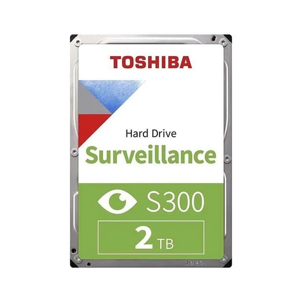 Toshiba Surveillance HDWT720UZSVA SATA 3.0 5400 RPM 2 TB Harddisk ürün görseli 1