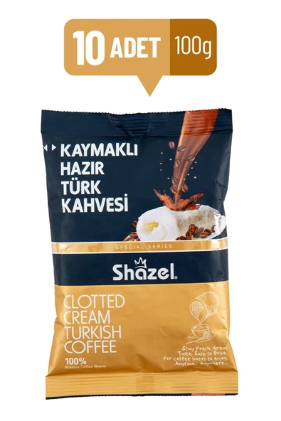 Kaymaklı Hazır Türk Kahvesi 100 G X 10 Adet (AROMALI) ürün görseli 1