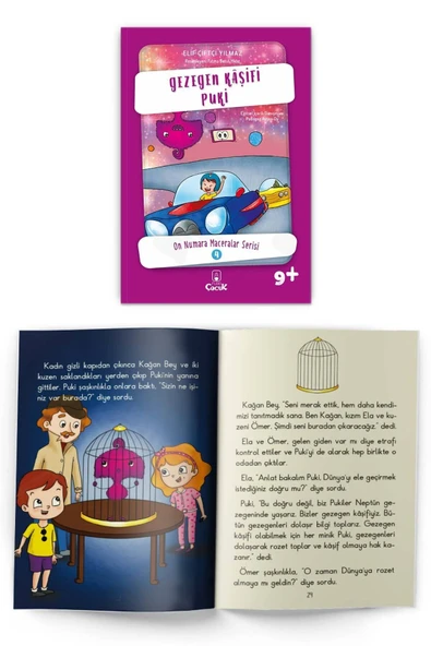 On Numara Maceralar Serisi Seti - 10 Kitap Takım - Resim 4
