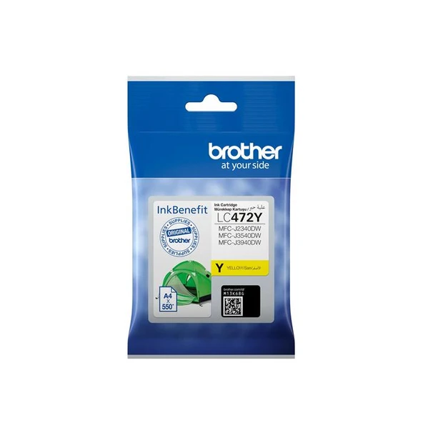Brother LC472Y Sarı Kartuş ürün görseli 1