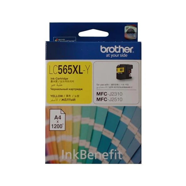 Brother LC565XL-Y Sarı Kartuş ürün görseli 1