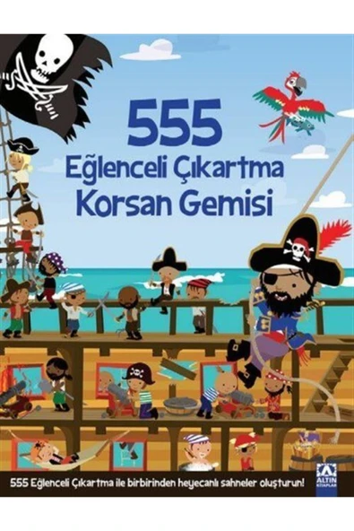 555 Eğlenceli Çıkartma - Korsan Gemisi ürün görseli 1