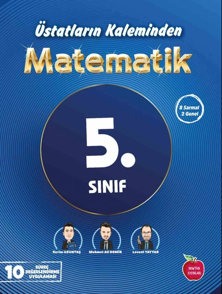 Newton 5.Sınıf Matematik Üstatların Kaleminden 10 Deneme Yeni ürün görseli 1