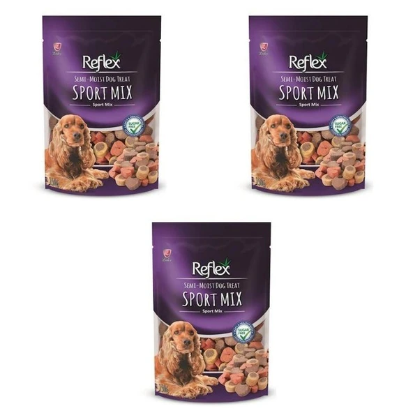 Reflex Semi-Moist Sport Mix Köpek Ödülü 150 Gr X 3 Adet ürün görseli 1
