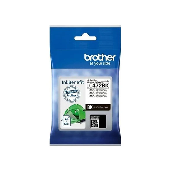 Brother LC472BK Siyah Kartuş ürün görseli 1