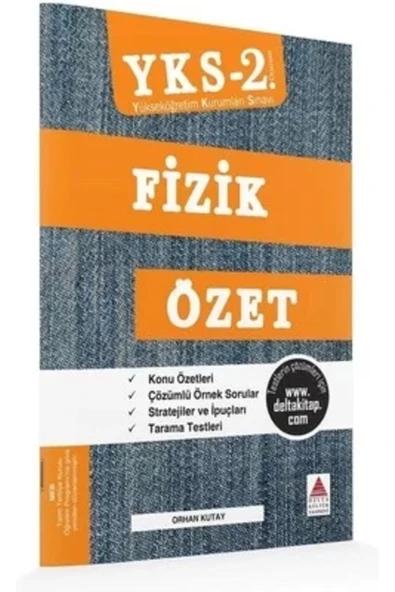 Yks Fizik Özet 2.oturum ürün görseli 1