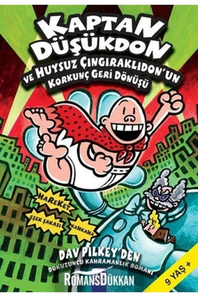 Kaptan Düşükdon 9 Ve Huysuz Çıngıraklıdon'un Korkunç Geri Dönüşü ürün görseli 1
