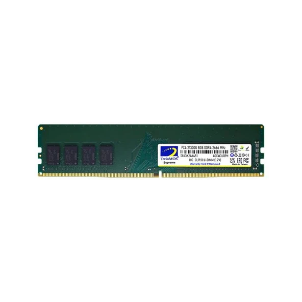 Twinmos Pc 8 Gb Ddr4 2666 MDD48GB2666D ürün görseli 1