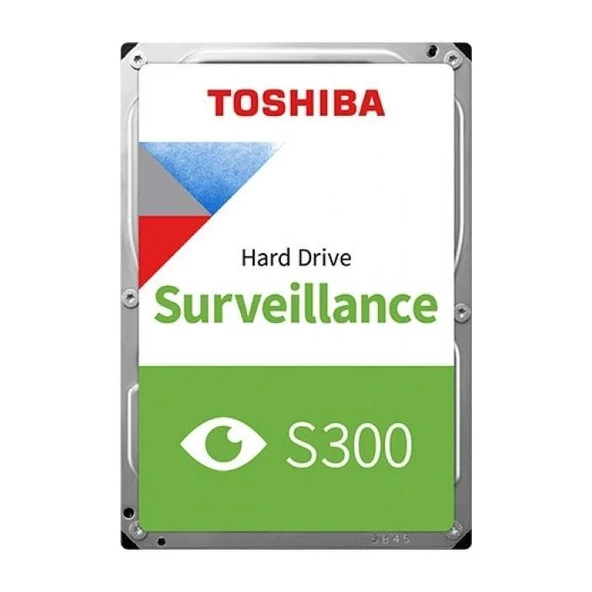 Toshiba 6TB 3.5 S300 5400RPM 256MB SATA3 HDWT860UZSVA Güvenlik 7-24 Harddisk ürün görseli 1