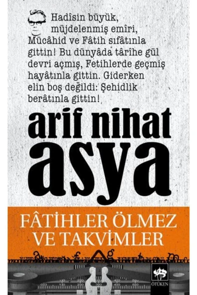 Fatihler Ölmez Ve Takvimler ürün görseli 1