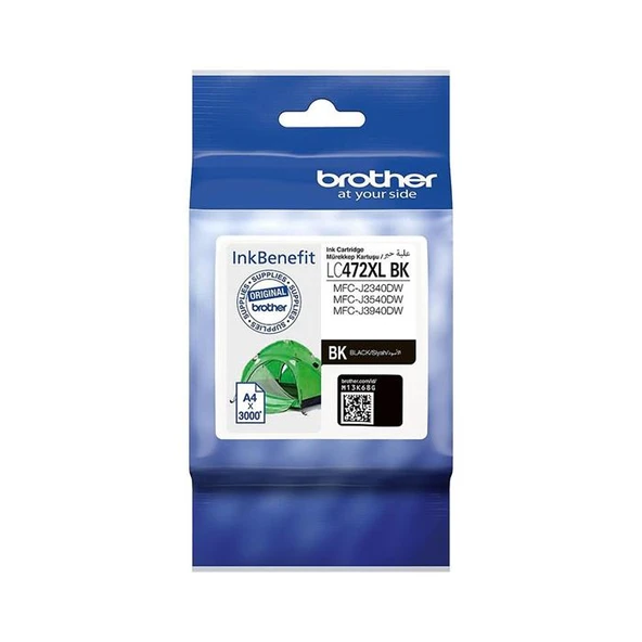 Brother LC472XLBK Siyah Kartuş ürün görseli 1