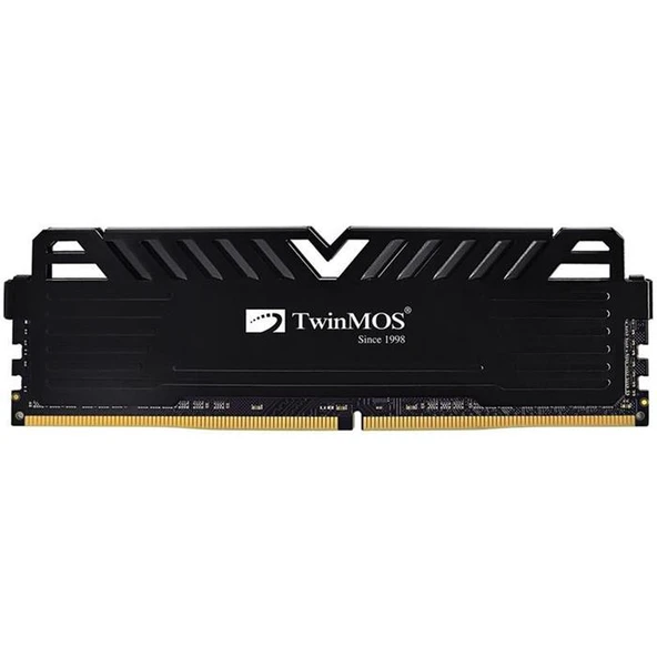 Twinmos TornadoX7 Pro 8 GB 3200 Mhz CL16 TMD48GB3200D16BKX7P DDR4 Ram ürün görseli 1