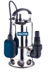 Factor CD900P Paslanmaz Gövdeli Temiz Su Drenaj Dalgıç Pompası 900 Watt ürün görseli 1