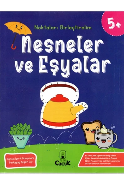 5 Yaş Noktaları Birleştirelim Nesneler Ve Eşyalar ürün görseli 1