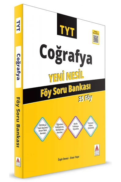 Yks Tyt Coğrafya Föy Soru Bankası ürün görseli 1